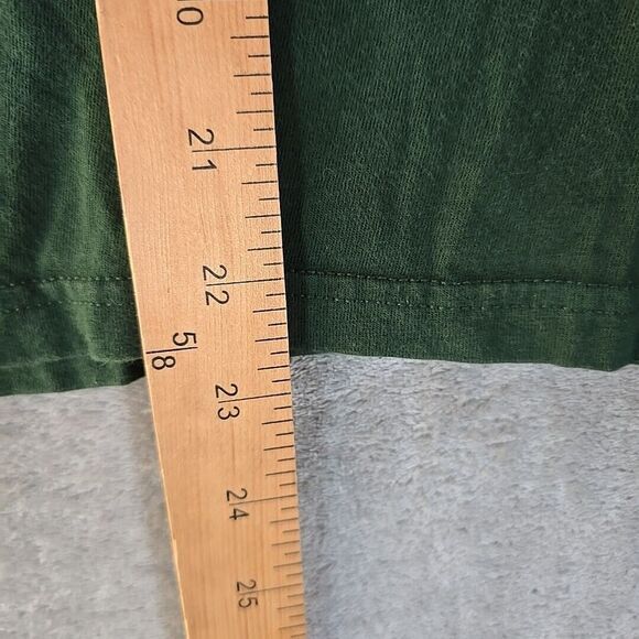 Disney Mad Hater Shirt Womens Small Green Short Sleeve Crew Neck Front Graphic - Picture 6 of 7